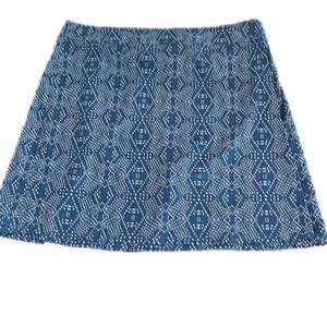 Rip Skirt Boho denim